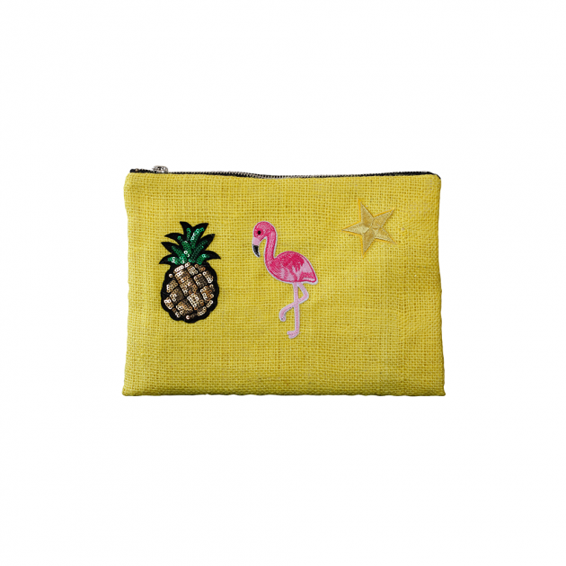 Sarı Jüt Clutch