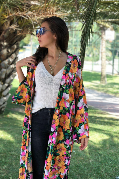 Dance of Flowers Kimono